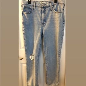 Madewell The Perfect Vintage crop Jean Size 32.  Inseam approx 27”.